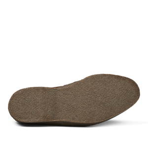A single Sanders Polo Snuff Suede Hi Top Boots insole isolated on a transparent background.