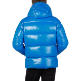 Save The Duck Blue Quilted Edgard Nylon Jacket Back