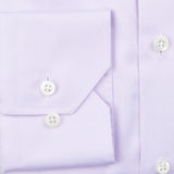 Stenströms Purple Cotton Twofold Fitted Body Shirt Cuff