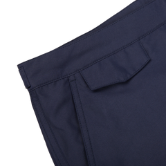 Navy Blue Tailored Swim Shorts