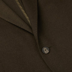 Tagliatore Dark Green Wool Cashmere Vesuvio Blazer Closed