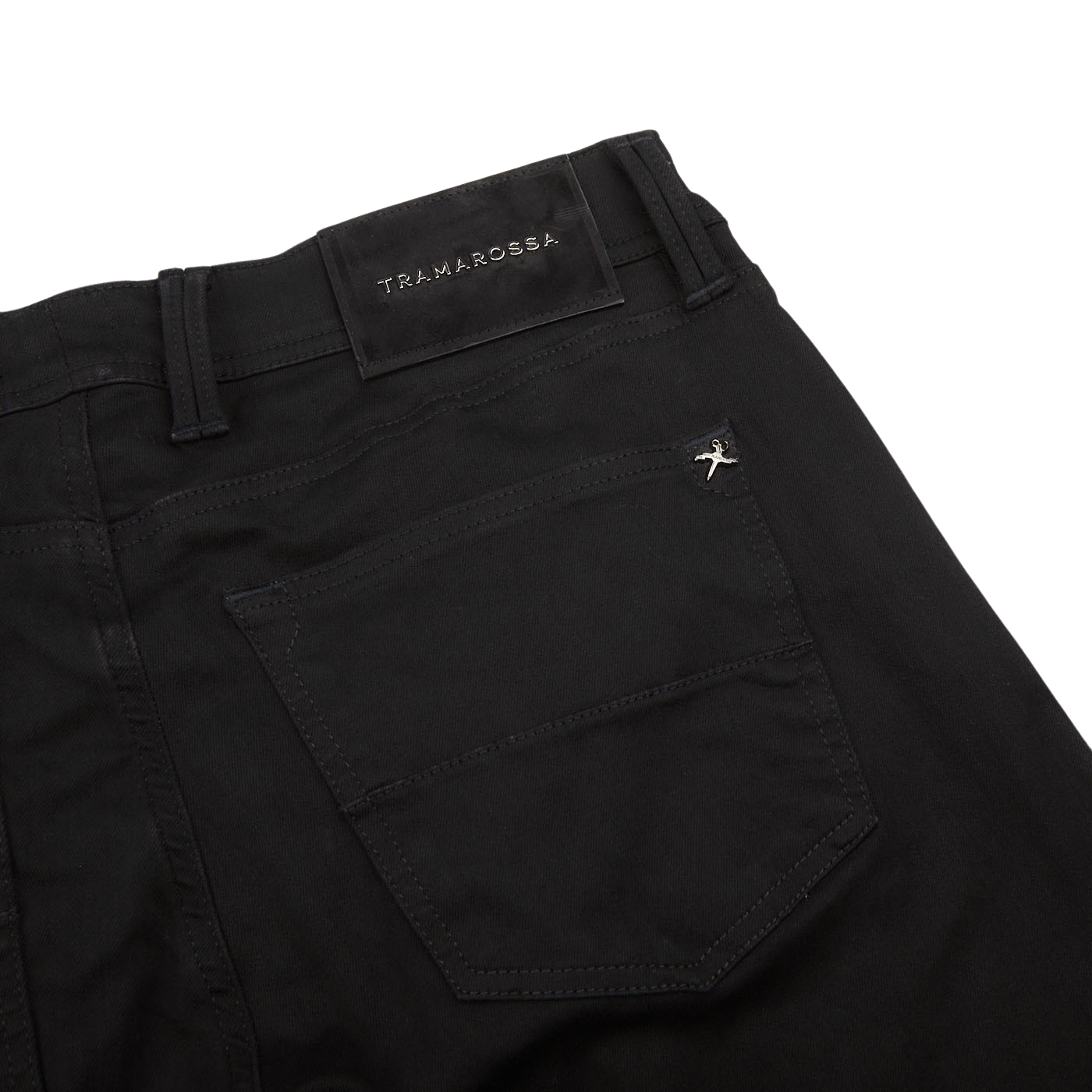 Tramarossa Black Super Stretch Michelangelo Jeans Pocket