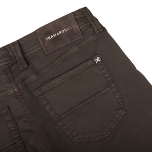 Tramarossa Coffee Brown Super Stretch Michelangelo Jeans Pocket
