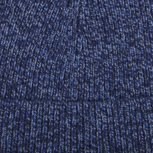 Universal Works Blue Twisted Italian Wool Watch Cap Fabric