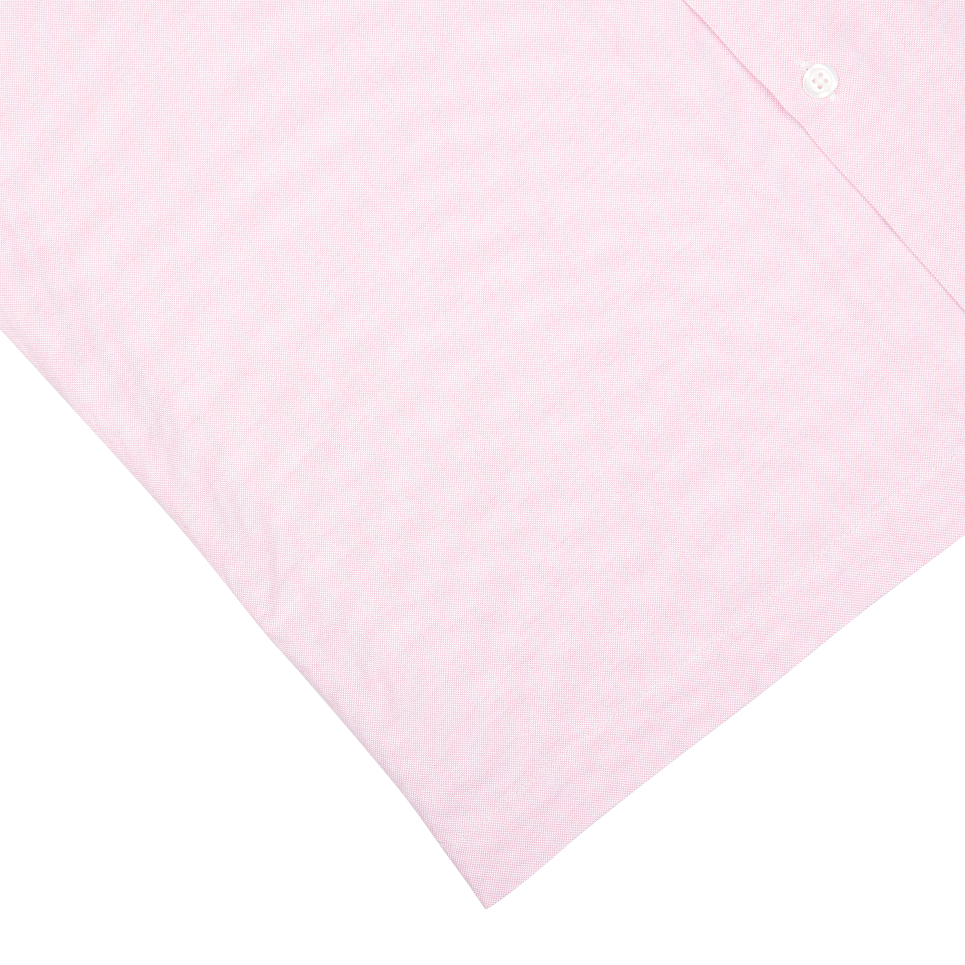 A pink cotton Pink Cotton Oxford Camp Collar Road Shirt on a white surface by Universal Works.