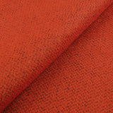 Close-up view of the Orange Double Sided Acrylic Scarf from Universal Works, showcasing its soft, woven texture and slightly folded detail—a perfect seasonal accessory made from durable acrylic fiber.