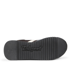 The image shows the bottom sole of a retro sneaker with a ridged pattern for traction and the word "Valsport" embossed in the center.