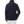 The back view of a man wearing a Werner Christ Navy Suede Anton Leather Jacket.