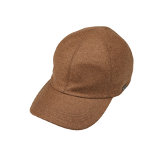 Wigéns Camel Loro Piana Wool Cashmere Baseball Cap Feature