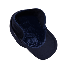 Wigéns Navy Loro Piana Wool Cashmere Baseball Cap Flaps