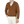 A man wearing a William Lockie Kestrel Brown Deep V-Neck Lambswool Sweater.