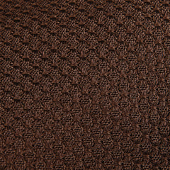 Amanda Christensen Dark Brown Grenadine Grossa Lined Silk Tie Fabric