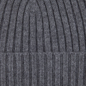 Amanda Christensen Dark Grey Cashmere Cap Fabric