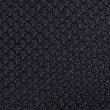 Amanda Christensen Navy Blue Grenadine Grossa Lined Silk Tie Fabric
