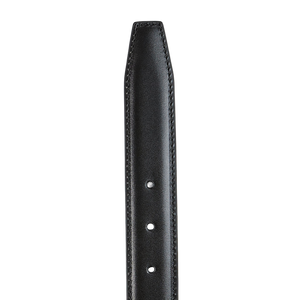 Anderson's Black Calf Leather 30mm Belt Edge