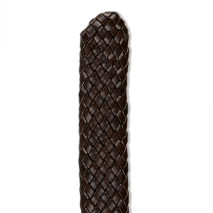 Andersons Brown Braided Leather Belt