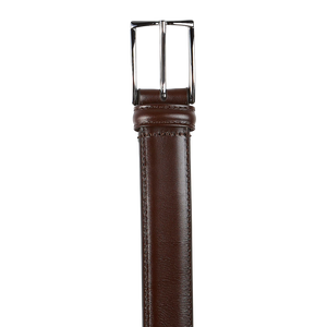 Anderson's Dark Brown Calf Leather 30mm Belt Buckle
