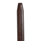 Anderson's Dark Brown Calf Leather 30mm Belt Edge