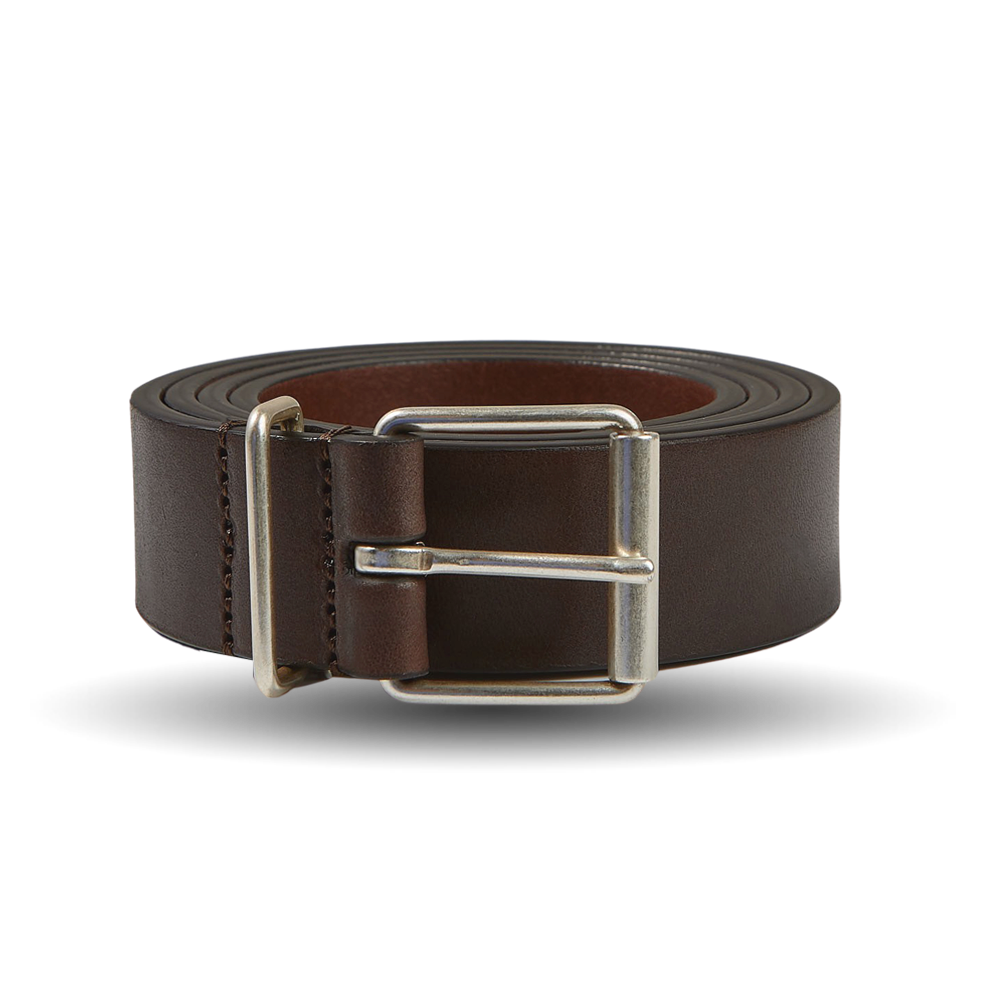 Anderson's | Dark Brown Calf Leather 30mm Belt