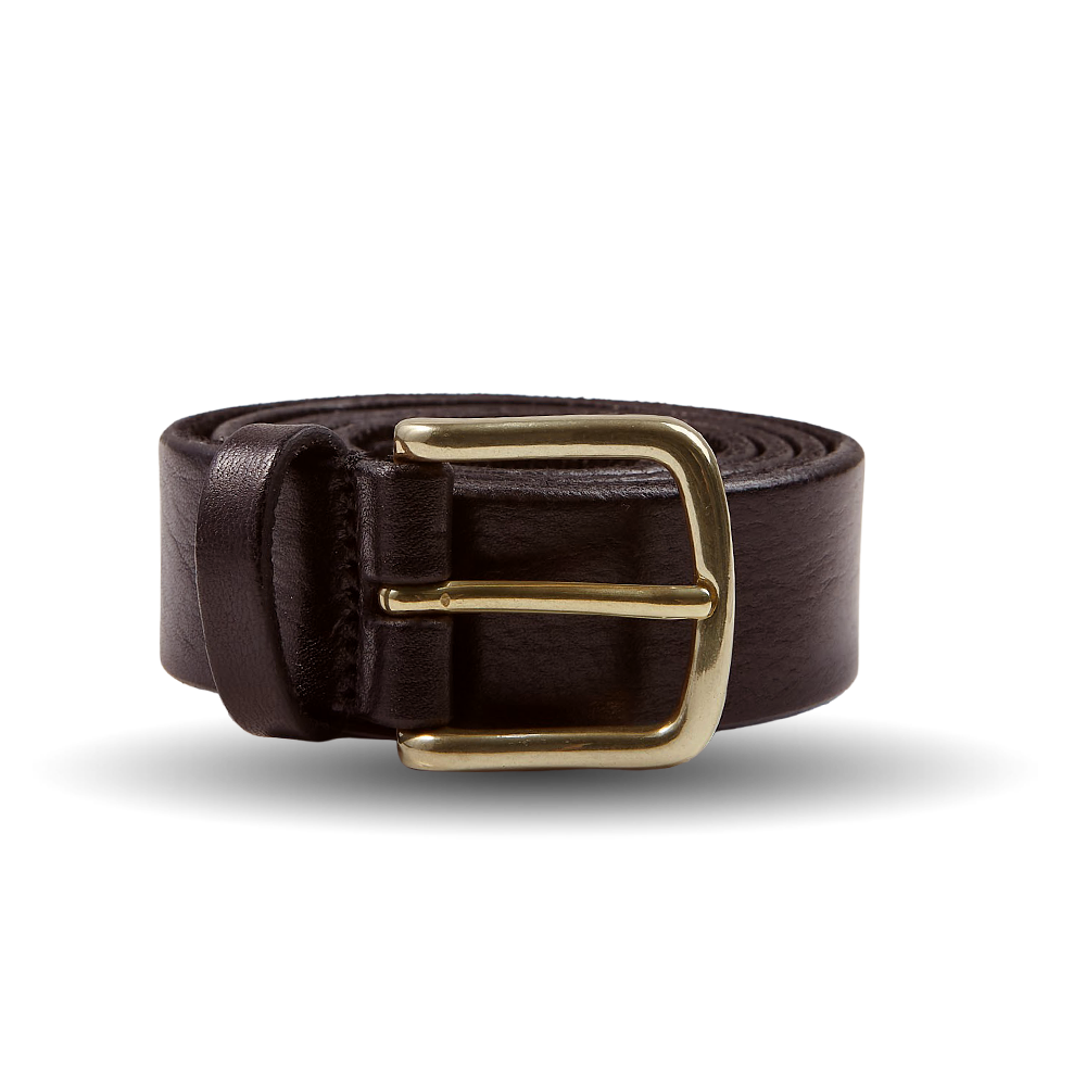 Anderson's | Dark Brown Saddle Leather 35mm Belt