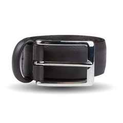 Anderson's Grey Smooth Calf Leather 30mm Belt Feature