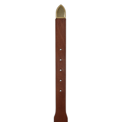 Anderson's Light Brown Calf Leather 35mm Western Belt Edge