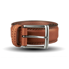 Andersons Light Brown Calf Leather Belt Feature