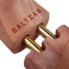 Baltzar Sartorial Natural Adjustable Cedar Shoe Trees Logo