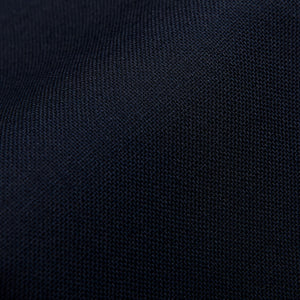 Baltzar Sartorial Navy Super 100's Wool Pleated Suit Trousers Fabric