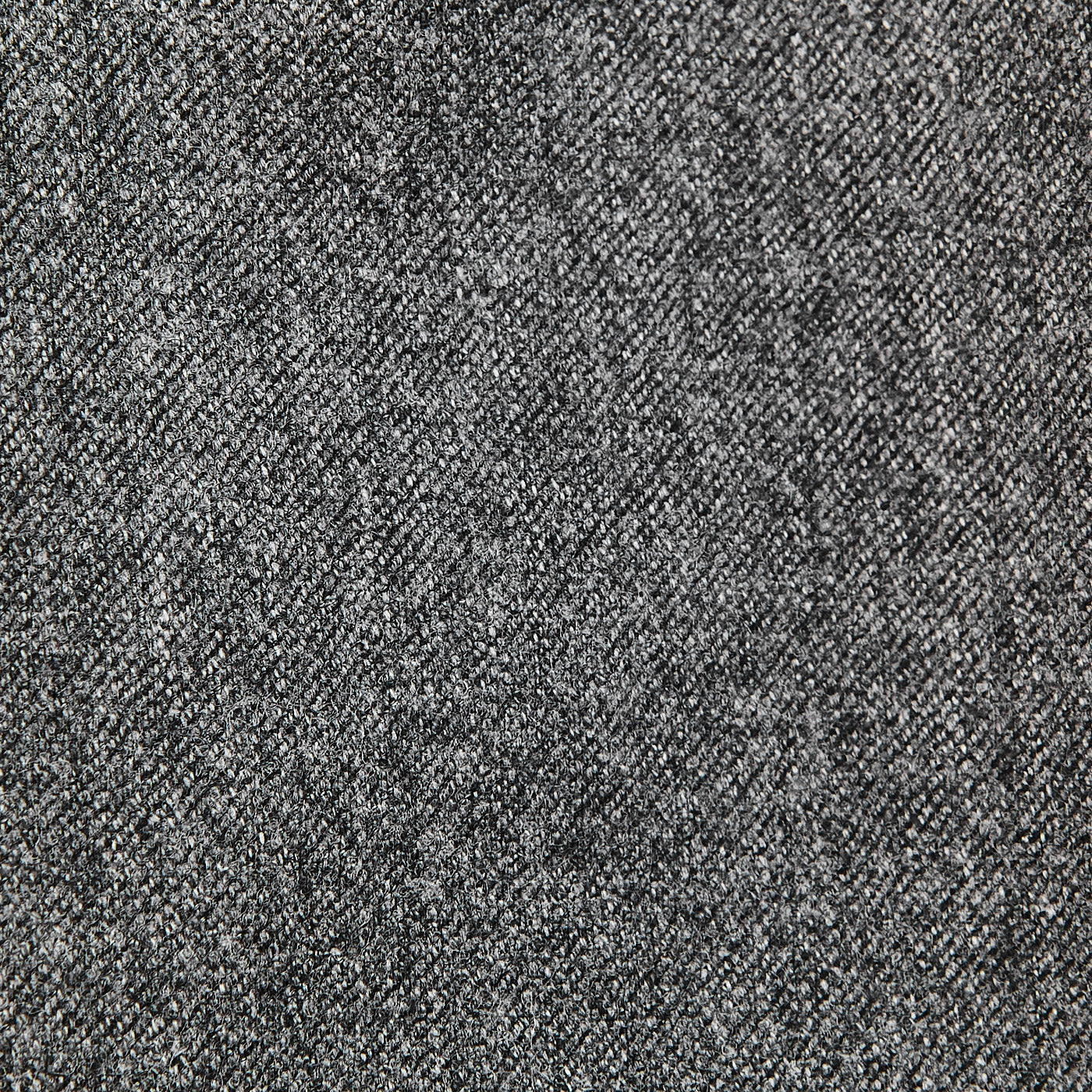 Berwich Grey Wool Flannel Pleated Trousers Fabric
