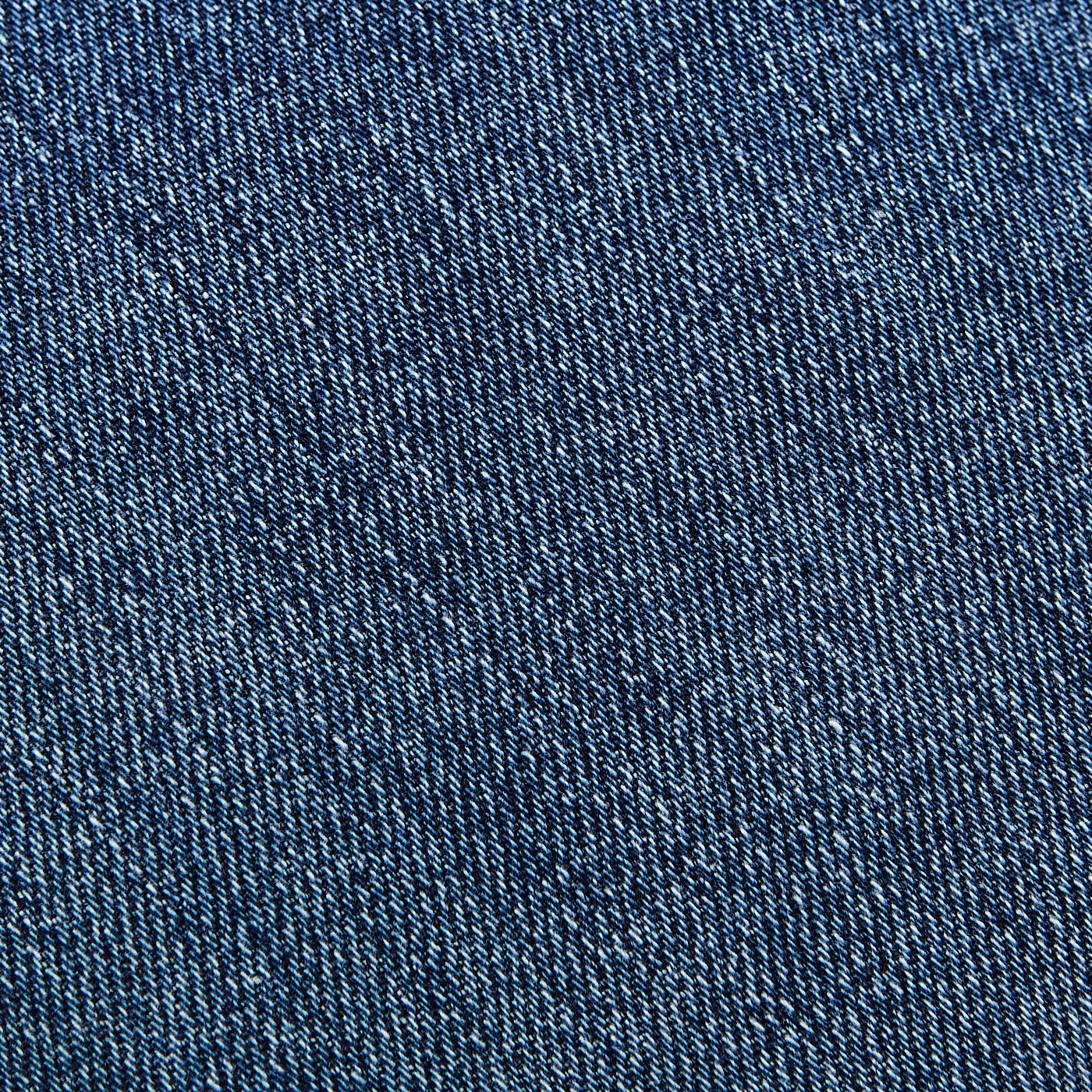 C.O.F Studio Mid Blue Organic Candiani Cotton M7 Jeans Fabric