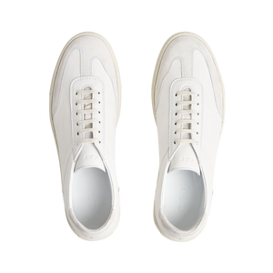 C.QP Seagull White Otium Leather Sneakers Top