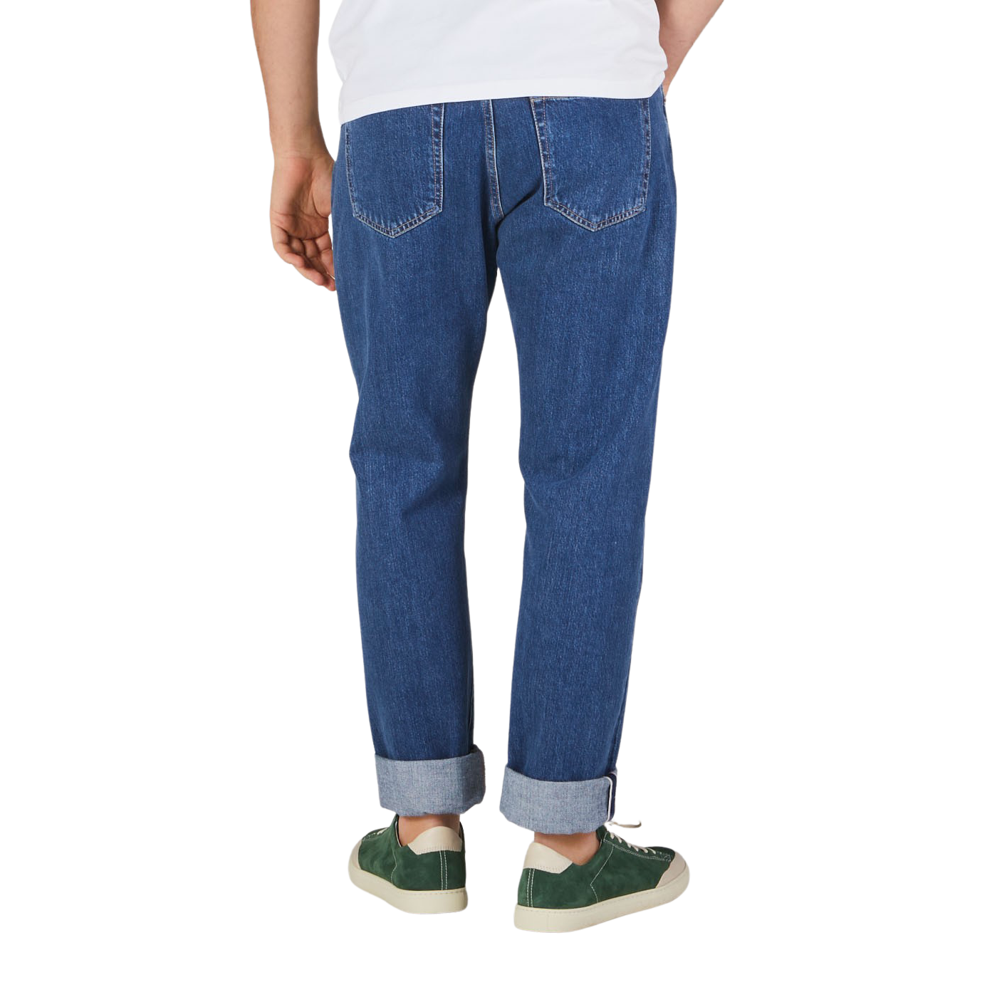 COF Blue Organic Kurioki Cotton M5 6x Jeans Back