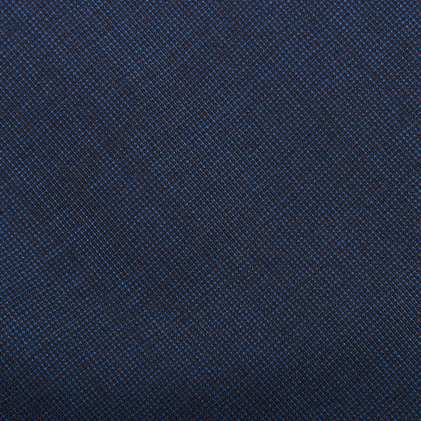 Canali Blue Melange Travel Wool Single Pleat Trousers Fabric