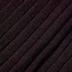 A close up image of a purple knit fabric suitable for Canali Egyptian cotton socks.