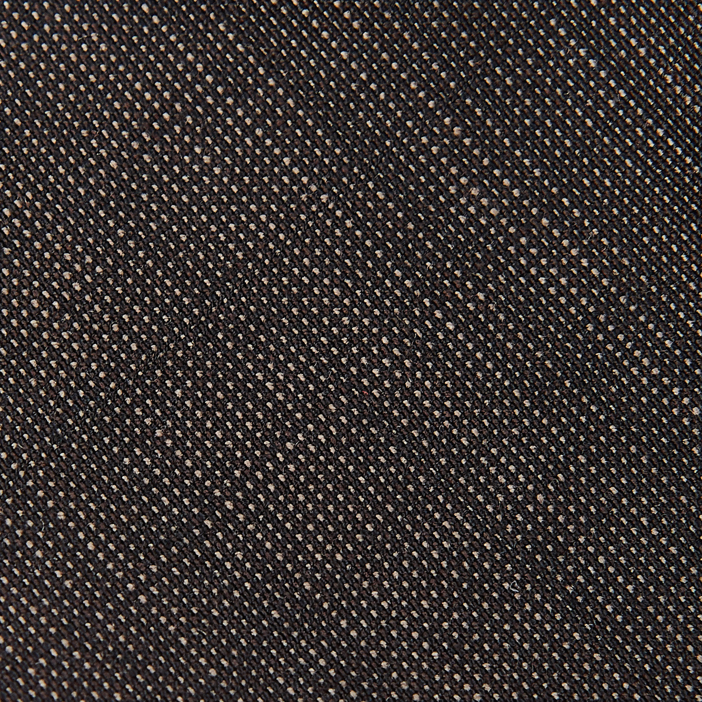 Canali Brown Melange Travel Wool Single Pleat Trousers Fabric