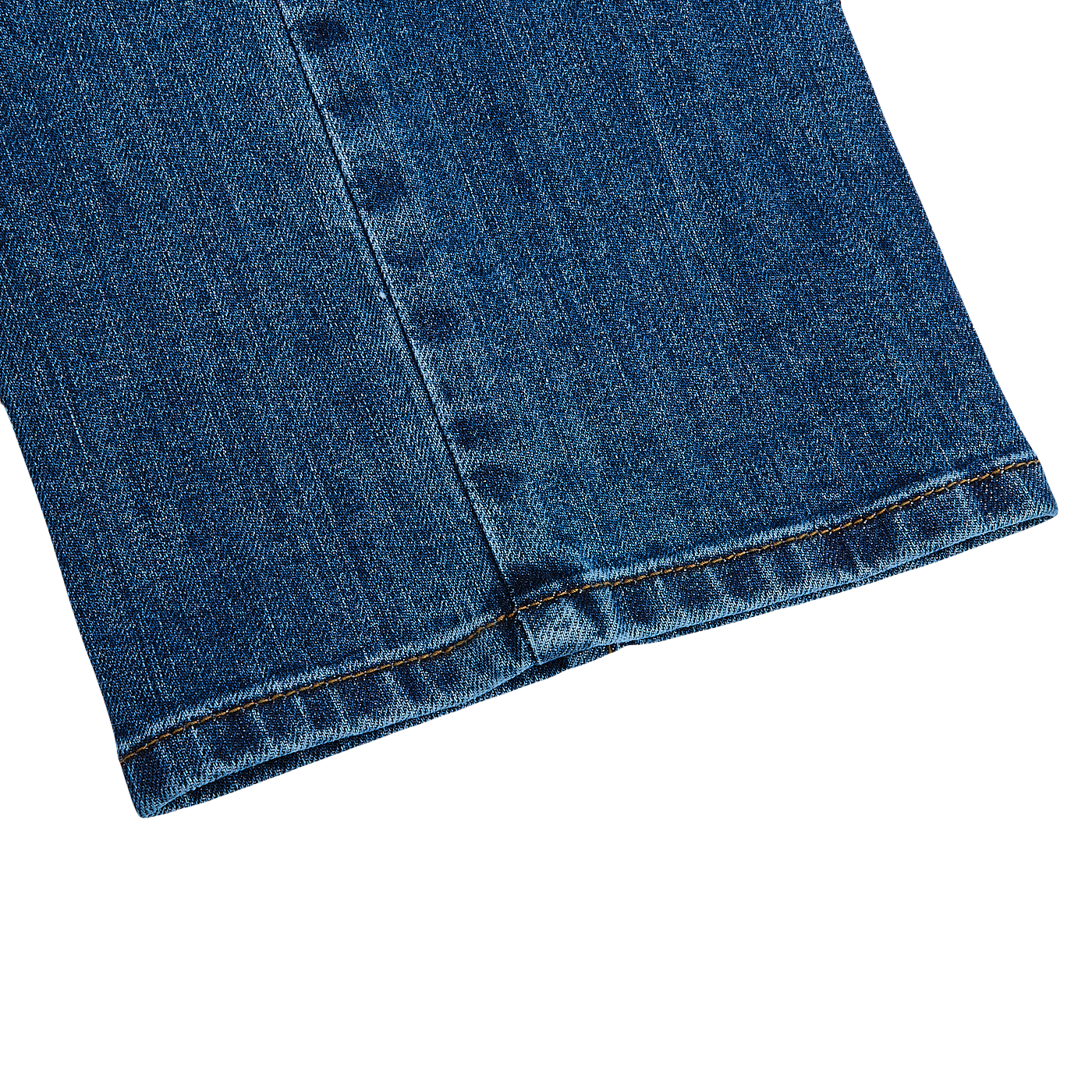 Canali Light Blue Cotton Stretch Jeans Cuff