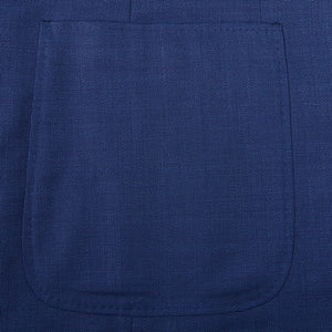 Canali Royal Blue Wool Impeccabile KEI Blazer Pocket