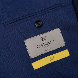 Canali Royal Blue Wool Impeccabile KEI Blazer Tag