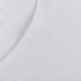 Canali White Long Staple Cotton T-Shirt Brim