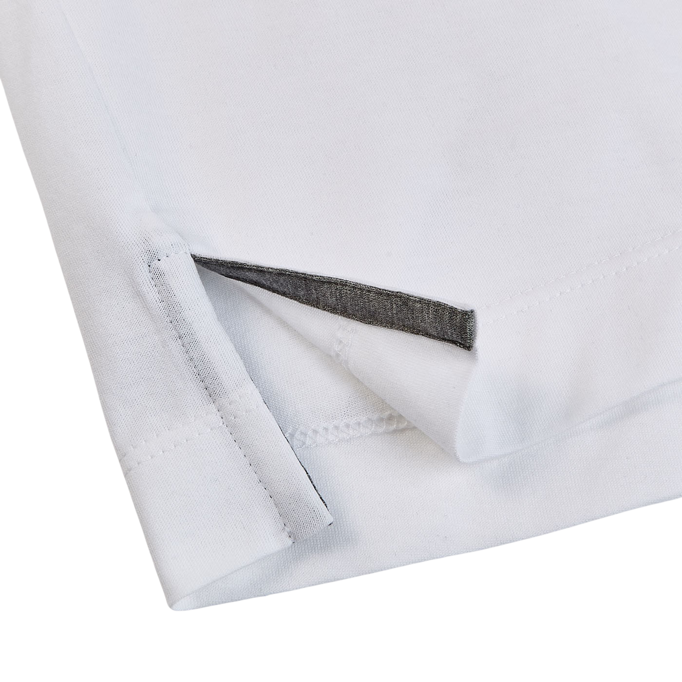 Canali White Long Staple Cotton T-Shirt Edge