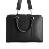 Carl Friedrik Black Vachetta Leather Pailissy Briefcase Strap