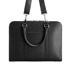 Carl Friedrik Black Vachetta Leather Pailissy Briefcase Strap