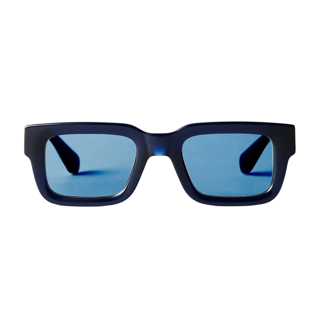Chimi Eyewear Dark Blue The Colton Gstaad Guy Sunglasses Front