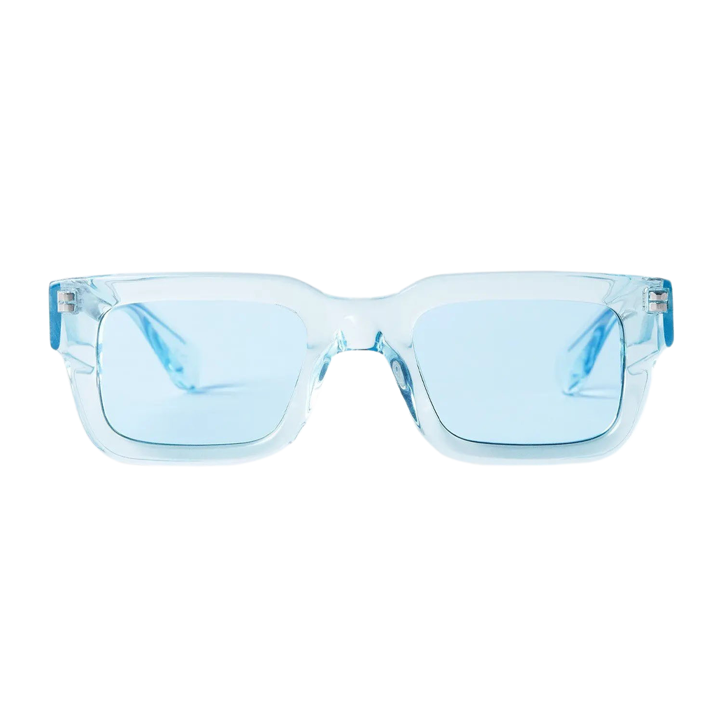 Chimi Eyewear Light Blue The Colton Gstaad Guy Sunglasses Front