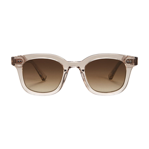 Chimi Eyewear Model 02 Ecru Gradient Lenses Sunglasses 47mm Front