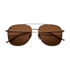 Chimi Eyewear Steel Pilot Brown Lenses Sunglasses 55mm Feature