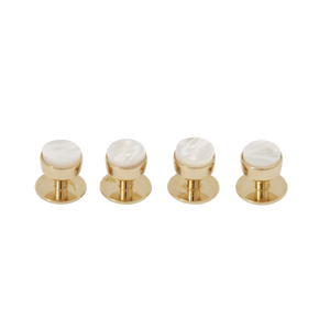 Codis Maya Gold Mother of Pearl Bow Stud Set Feature