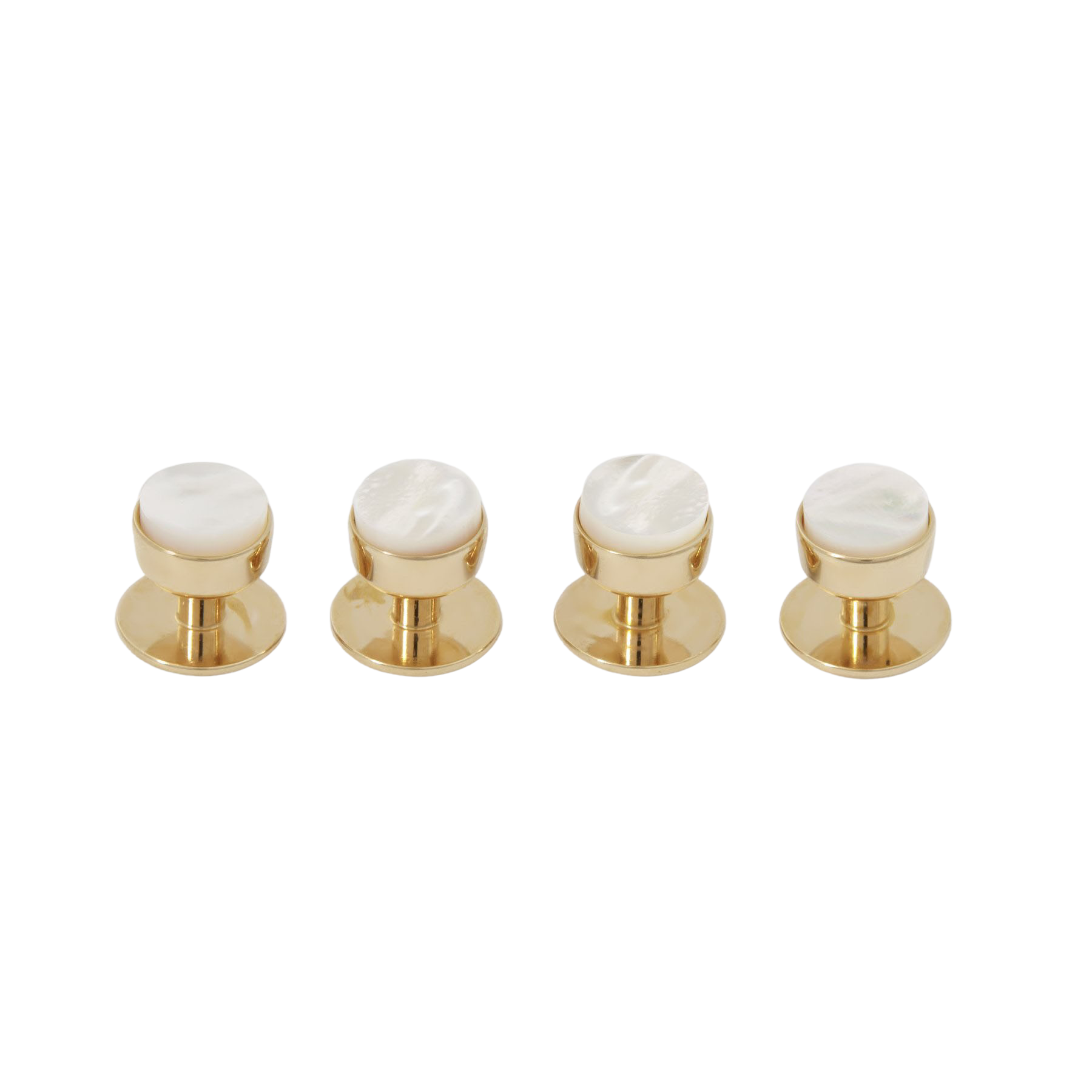 Codis Maya Gold Mother of Pearl Bow Stud Set Feature