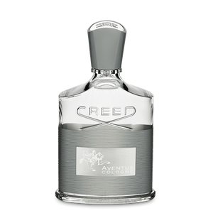 Aventus Cologne Eau de Parfum 100ml bottle on a white background, by Creed.